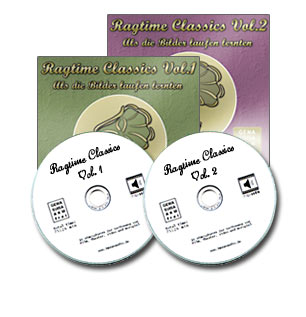2 CD Bundle "Ragtime Classics Vol. 1-2"