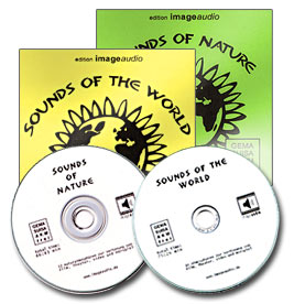 2 CD Bundle "Sounds of Nature" & "Sounds of the World"