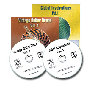 2 CD Bundle "Vintage Guitar Drops Vol. 1" & "Global Inspirations