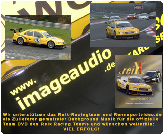 Wir unterst�tzen das Reik Racing Team und Rennsprtvideo.de